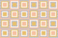 Abstract geometry in retro colors, geometric shapes geo pattern Royalty Free Stock Photo