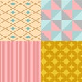 Abstract geometry square seamless pattern geometric graphic texture background vector illustration wallpaper