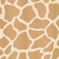 Abstract giraffe pattern - seamless background - wood texture Royalty Free Stock Photo