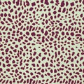 Abstract Giraffe Skin Pattern Background in Vibrant Colors