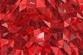 Abstract glass background. 3D render. Polygonal surface Royalty Free Stock Photo