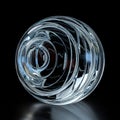 Abstract glass ball Royalty Free Stock Photo