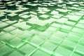 Abstract glass cubes background Royalty Free Stock Photo