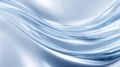 Abstract glassy water wave in light blue, fluid dynamic background Royalty Free Stock Photo