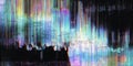 Abstract Glitch Art Modern Digital Distortion Effect Royalty Free Stock Photo