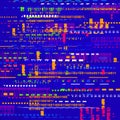 Abstract glitch background.