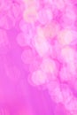 Abstract glitter pink rain motion defocused bokeh light background for cell phone display wallpaper or celebration and holiday Royalty Free Stock Photo