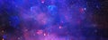 Abstract glitter silver, purple, blue lights background. de-focused. banner