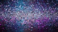 abstract glitter silver, purple, blue lights background Royalty Free Stock Photo