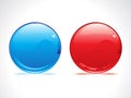 Abstract glossy balls Royalty Free Stock Photo