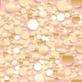 Abstract Glossy Confetti Seamless Pattern Background. Vector Illustration Royalty Free Stock Photo