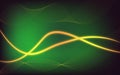 Abstract glow modern background with green theme