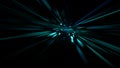 Abstract glowing background digital technology. Hi tech digital interior data center server, business technology blurred Polygonal