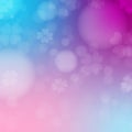 Abstract glowing blurred background, heart bokeh abstract background vector. Royalty Free Stock Photo