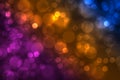 Abstract glowing circles Royalty Free Stock Photo