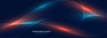 abstract and glowing digital web particle background design