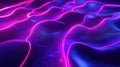 Abstract glowing neon pink blue light waves Royalty Free Stock Photo