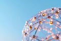 Abstract glowing orb encapsulating interconnected data strings, information, global knowledge sharing metaphor, Generated AI
