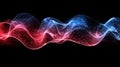 Abstract glowing waves (1