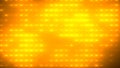 Abstract glowing yellow and orange disco light wall with bright illuminated square pattern Royalty Free Stock Photo