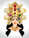 Abstract godess durga Royalty Free Stock Photo