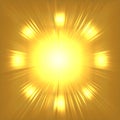 Abstract gold background