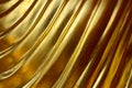 Abstract gold background, glossy metal