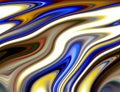 Abstract gold blue yellow gray colors and lines background. Lines in motion Royalty Free Stock Photo