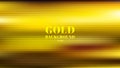 Abstract gold blurred gradient style background with horizontal lines textured. luxury smooth wallpaper