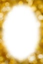 Abstract gold blurred lights christmas background