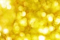 Abstract gold Bokeh and brue in nature background Royalty Free Stock Photo