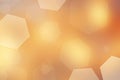 Abstract gold bokeh light background.