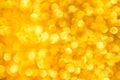 The Abstract gold bokeh luxury light for christmas new year background