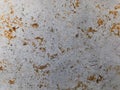 Abstract gold color painted on grunge rough surface of stucco concrete wall. Golden texture background and wallpaper Royalty Free Stock Photo