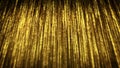 Abstract Gold Filaments Bursting Background