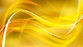 Abstract Gold Flowing Curves Background