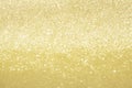 Abstract gold glitter bokeh lights with soft light background Royalty Free Stock Photo