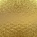 Abstract gold glitter geometric vector background.