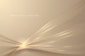 Abstract gold light threads background Royalty Free Stock Photo