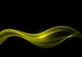 Abstract gold luxury wave background. Vector illustration eps10 Royalty Free Stock Photo