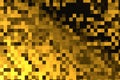 Abstract gold metallic square fabric geometric shape golden