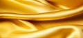 Abstract gold silk texture background. Elegant golden luxury satin cloth with wave. Prestigious, award, luxurious Royalty Free Stock Photo