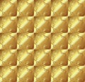 Abstract gold tartan pattern Royalty Free Stock Photo