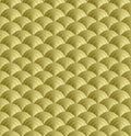 Abstract gold wave seamless pattern background Royalty Free Stock Photo