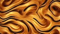 abstract gold wavy background with smooth lines
