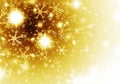 Abstract gold,yellow snow background with texture decoration Christmas