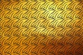 Abstract golden background, creative shiny pattern, reflective texture