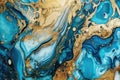 Abstract Golden Blue Jade wallpaper