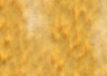 Abstract golden blurred texture with golden sandy waves or dunes. Ocean or sea bottom, gold grainy abstract wallpaper or backdrop