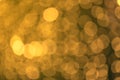 Abstract Golden bokeh background. Elegant abstract background with bokeh defocused golden lights. the bokeh of lights on black bac Royalty Free Stock Photo